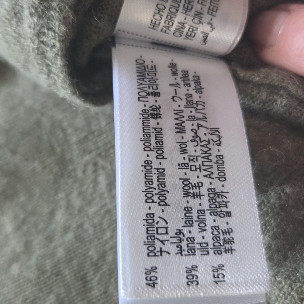 NWOT Zara Olive Green Women's Top - Picture 8 of 8